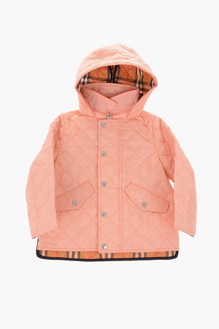 quilted ILANA  jacket with hood