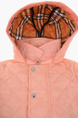 quilted ILANA  jacket with hood