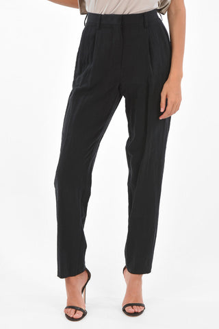 Single Pleat Relaxed Fit Pants