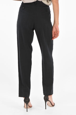 Single Pleat Relaxed Fit Pants