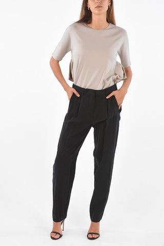 Single Pleat Relaxed Fit Pants