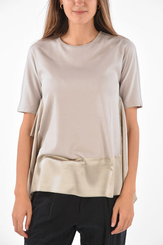 Short Sleeve Peplum Top