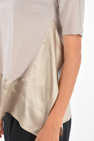 Short Sleeve Peplum Top