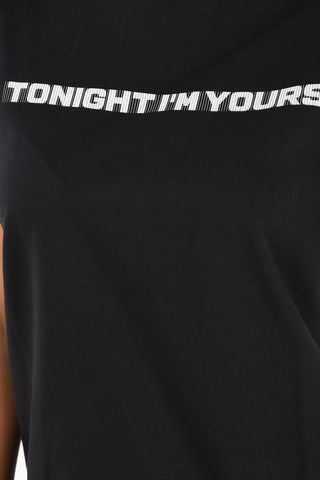 T-Shirt Girocollo Stampata