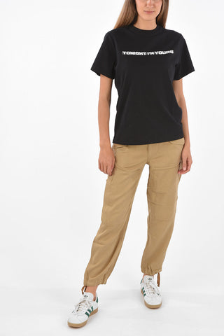 T-Shirt Girocollo Stampata