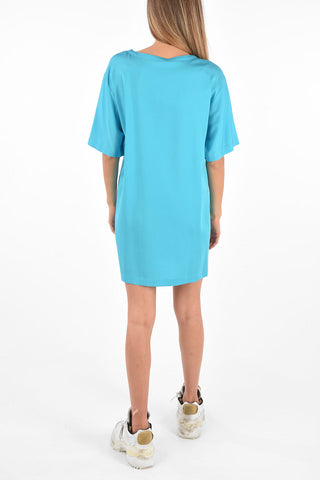COUTURE! Logo Printed Short Sleeve Dress