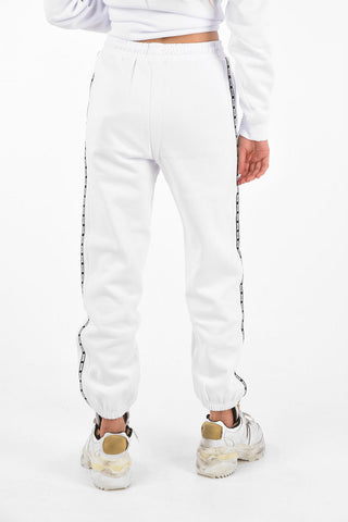 Logo Printed Side Band Joggers 