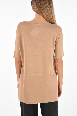 Unstructured Drawstring Top