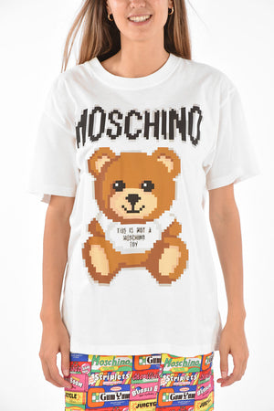 COUTURE! Pixel Printed TEDDY BEAR T-Shirt