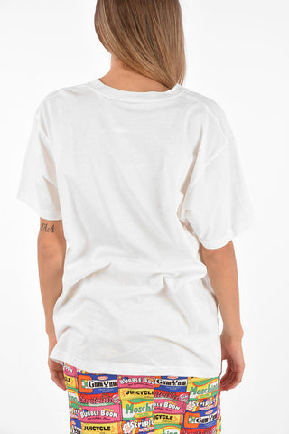 COUTURE! T-Shirt TEDDY BEAR Stampata in Pixel