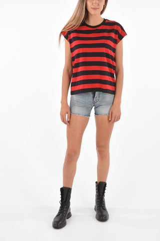 T-Shirt Girocollo Bayadere Striped