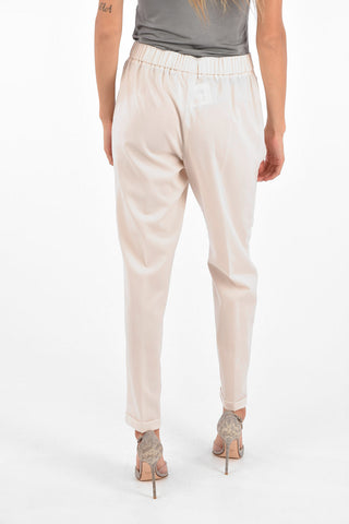 Drawstring SPELLO Single Pleated Pants