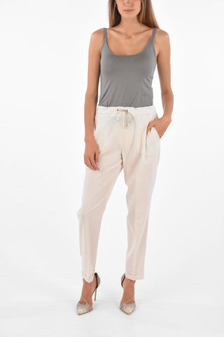 Drawstring SPELLO Single Pleated Pants