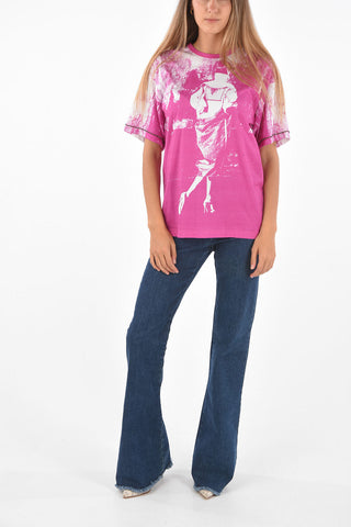 Oversized Jewel Sleeve T-Shirt