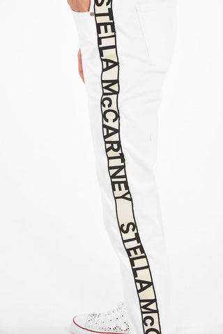 Logo Side Band Straight Fit Jeans