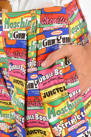 COUTURE! Double Pleated CHEWING GUM Shorts