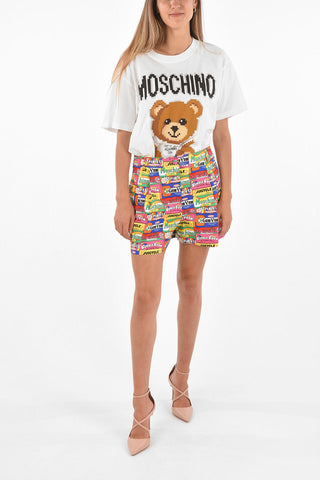 COUTURE! Double Pleated CHEWING GUM Shorts