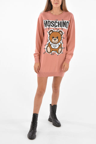 COUTURE! Knit TEDDY Embroidered Dress