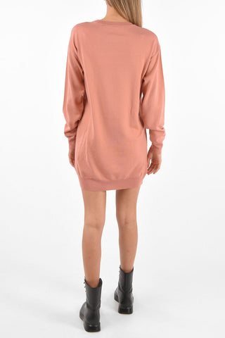 COUTURE! Knit TEDDY Embroidered Dress