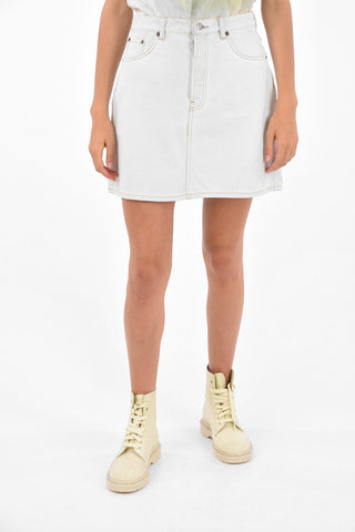 Denim 5 Pocket Mini-Skirt