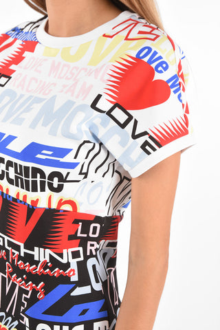 LOVE Vestito Slim Fit Stampato
