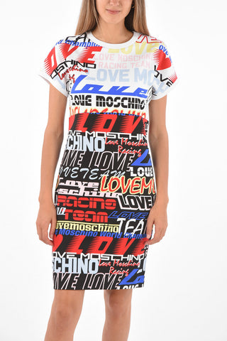 LOVE Vestito Slim Fit Stampato