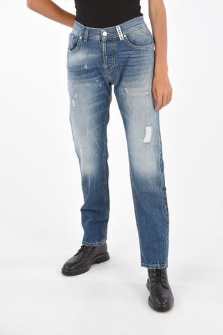 Distressed Boyfriend  Jeans