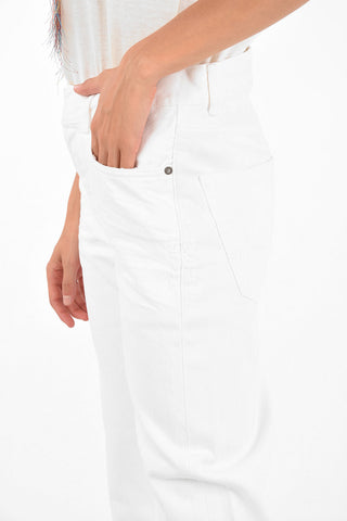 Cuffed Hem Straigh Fit Jeans