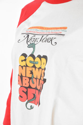 Two Tone GOOD NEWS T-Shirt