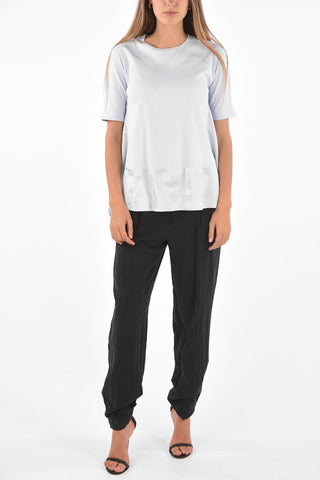 Short Sleeve Peplum Top