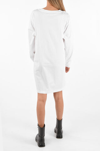 COUTURE! Double side split Hem Shirt dress