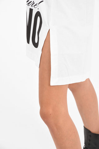 COUTURE! Double side split Hem Shirt dress