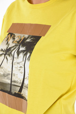 Printed Crew-neck T-Shirt