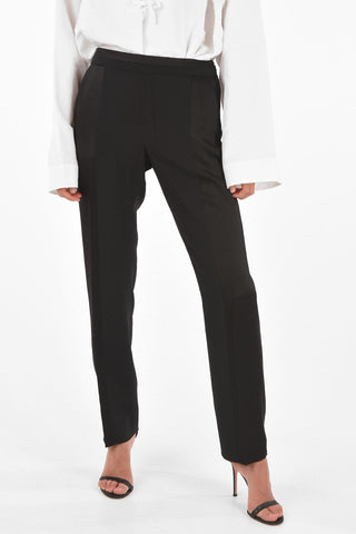 Pantaloni Loose Fit con Zip Laterale 