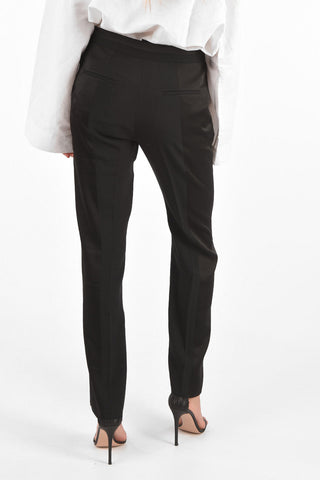 Pantaloni Loose Fit con Zip Laterale 