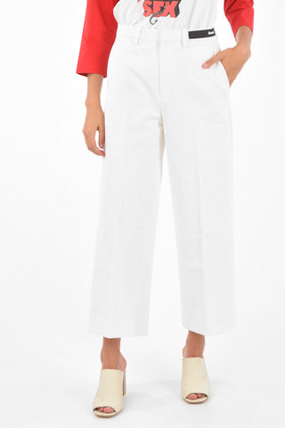 Cropped Palazzo Pants