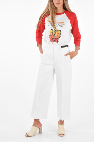 Cropped Palazzo Pants