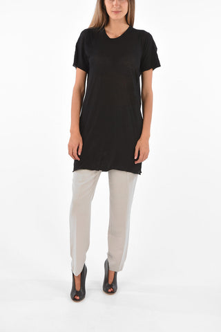 T-Shirt Girocollo in Cotone 