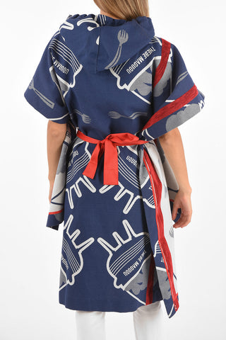 Poncho Destrutturato BASOTHO con Cintura