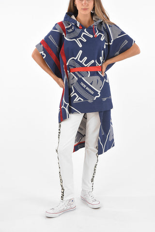 Poncho Destrutturato BASOTHO con Cintura