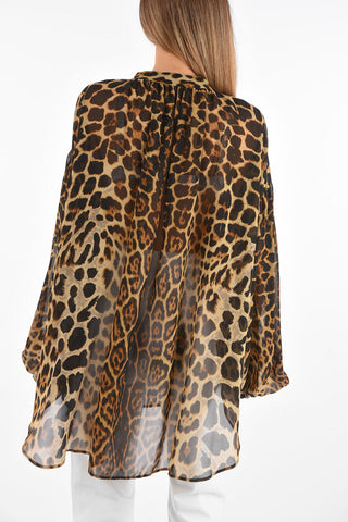 Silk Animal Printed Tunic