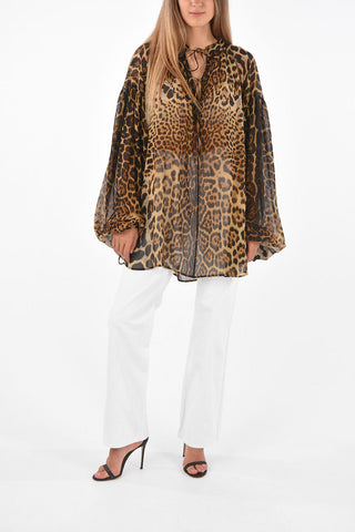 Silk Animal Printed Tunic