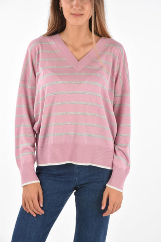 Silk and Wool VALIDO Striped Sweater