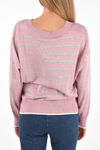 Silk and Wool VALIDO Striped Sweater