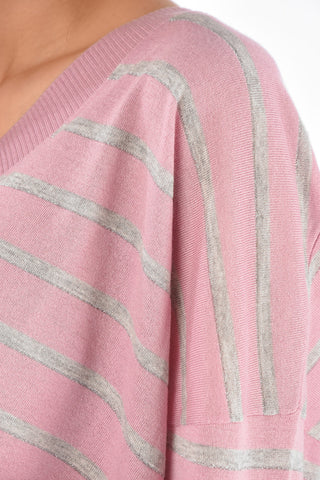 Silk and Wool VALIDO Striped Sweater
