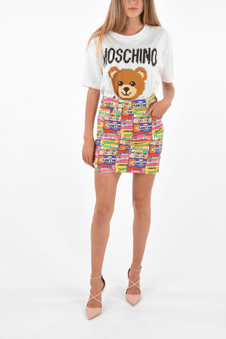 COUTURE! Denim CHEWING GUM Mini-Skirt