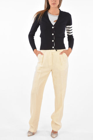 Cardigan con Ricamo