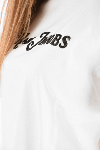 Beads Embellished Logo T-Shirt