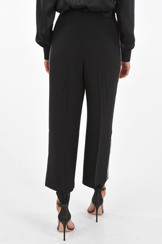 Pantaloni Wide Leg Crop