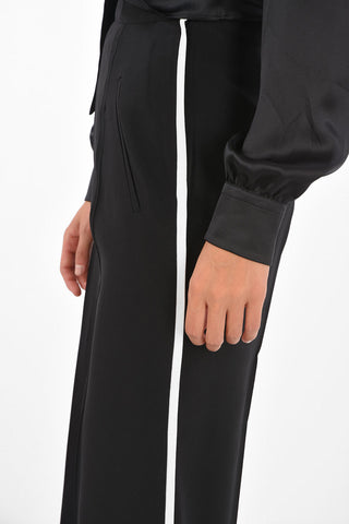Pantaloni Wide Leg Crop